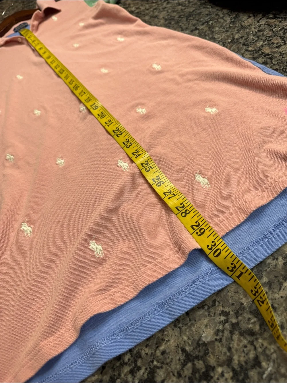 Polo by Ralph Lauren Pink Polo Colorblock dress with cap Sleeves cotton knit